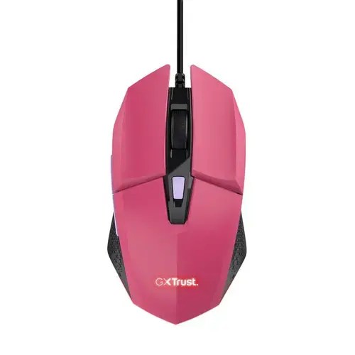 Mouse Optic Trust GXT109P FELOX, Cu fir, 6400 dpi (Roz)