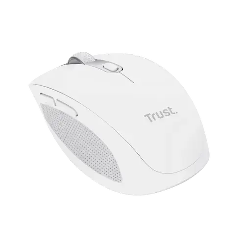 Mouse Optic Trust Ozaa, USB Wireless/Bluetooth, 3200 DPI (Alb)