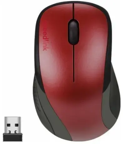 Mouse Optic Wireless Speedlink Kappa, 1600 DPI (Negru/Rosu)