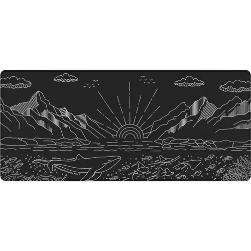 Mouse Pad Dark Project Terra Nostra XL, 900 x 400 x 4 mm (Negru)