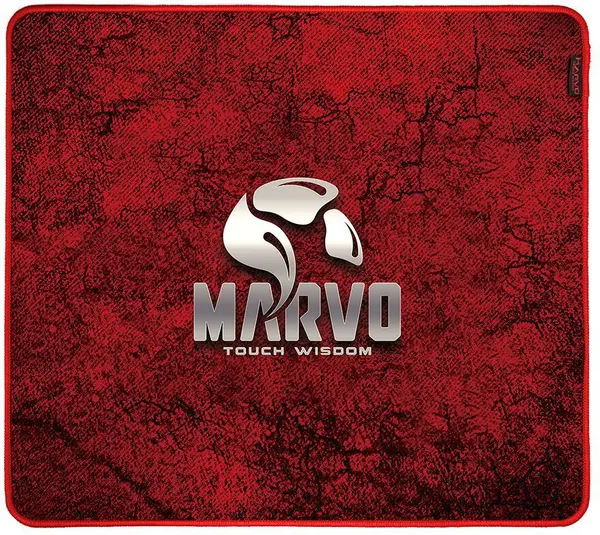 Mouse pad de gaming Marvo - G39, L, moale, rosu