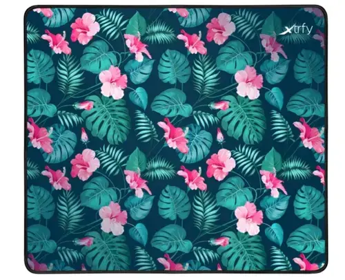 Mouse Pad Gaming Cherry XTRFY GP1 Tropical Edition, Large, 460 x 400 x 4 mm (Multicolor)