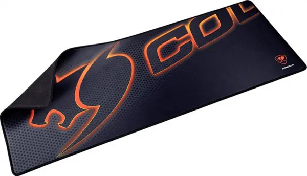 Mouse pad gaming COUGAR - Arena Negru, XL, moale, negru