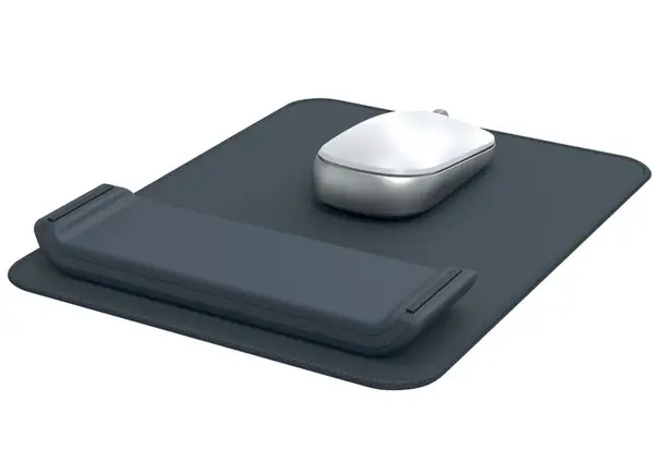 Mouse pad Leitz cu suport pentru incheietura Mouse pad Leitz cu suport pentru incheietura Gri carbune
