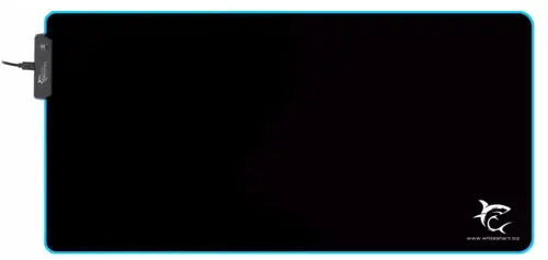 Mouse pad White Shark LUMINOS XL (Negru)