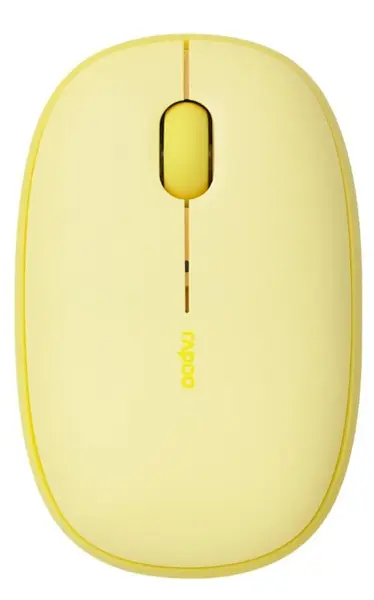 Mouse Rapoo - M660, optic, wireless, galben