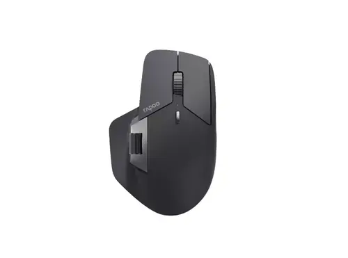 Mouse Rapoo MT760M, Wireless 2.4GHz, Bluetooth, USB (Negru)
