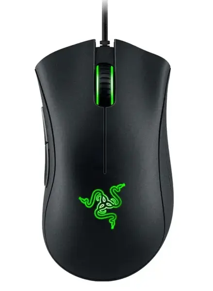 Mouse Razer DeathAdder Essential Ergonomic, 6400 DPI, USB (Negru)