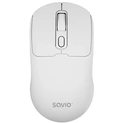 Mouse Savio MB-04 MB-04, Bluetooth 5.4, Wireless 2.4Ghz (Alb)