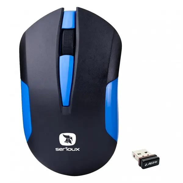 MOUSE SERIOUX DRAGO300 WR BLUE USB MOUSE SERIOUX DRAGO300 WR BLUE USB