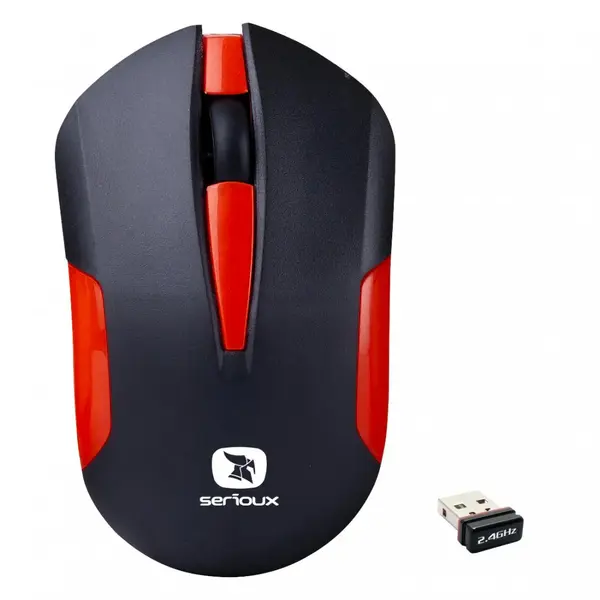 MOUSE SERIOUX DRAGO300 WR RED USB MOUSE SERIOUX DRAGO300 WR RED USB