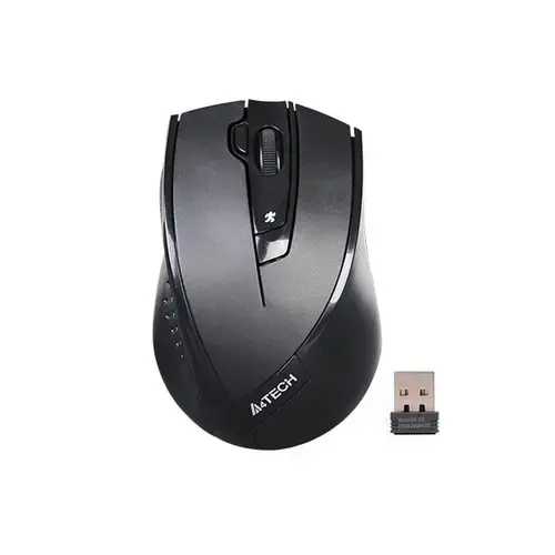 Mouse wireless A4Tech G9-730FX, 2000 DPI (Negru)