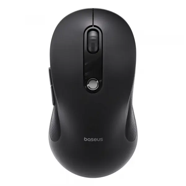 Mouse Wireless Baseus F02, 1600DPI, BT / Wi-Fi, Negru B0203203