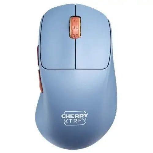 Mouse wireless Cherry XTRFY M64, 26000DPI, Albastru