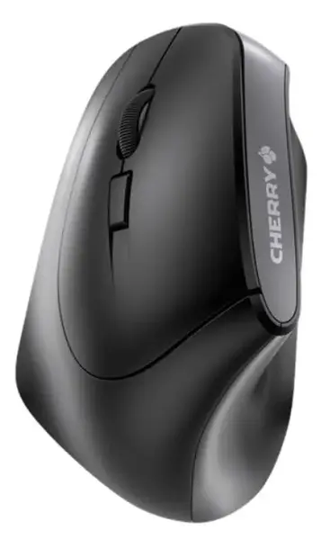 Mouse Wireless Ergonomic Cherry MW 4500, 1200 DPI (Negru)