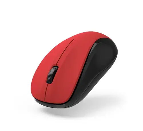 Mouse Wireless HAMA MW-300 V2, Wireless, USB, 1200 dpi (Rosu/Negru)