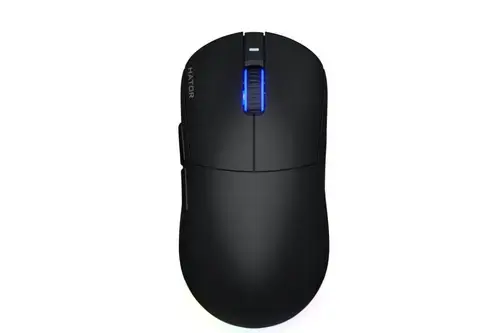 Mouse wireless Hator Quasar 3, Wireless, Bluetooth, Wired (Negru)