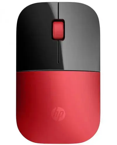 Mouse wireless HP Z3700, USB (Negru/Rosu)