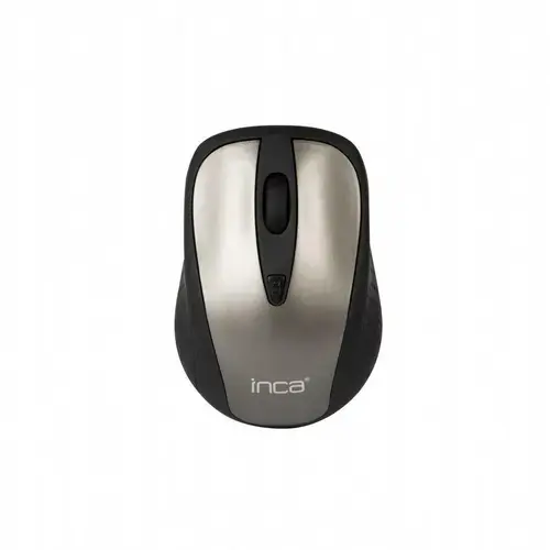 Mouse Wireless Inca IWM-201RG, 2.4 GHz, Optic, 1600 dpi (Gri/Negru)