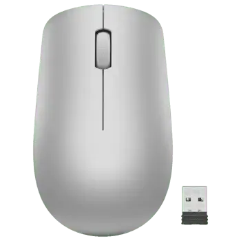Mouse Wireless Lenovo 530, USB, 1200 DPI (Gri)