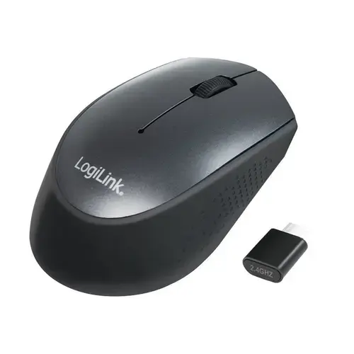 Mouse Wireless LogiLink ID0160, 1200 DPI (Negru)