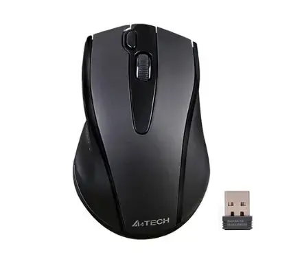 Mouse Wireless Optic A4TECH G9-500FS-BK, 1000 DPI (Negru)