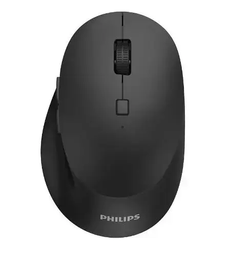 Mouse Wireless Philips SPK7507, Optic, 1200 DPI (Negru)