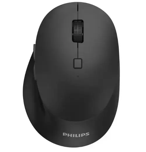 Mouse Wireless Philips SPK7607B/00, Optic, 3200 DPI (Negru)