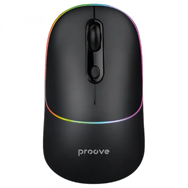 Mouse Wireless Proove Blink, RGB, 800DPI - 1600DPI, BT / Wi-Fi, Negru WMBL00002001