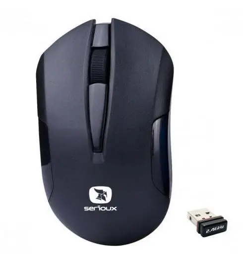 Mouse wireless Serioux Drago 300 Negru
