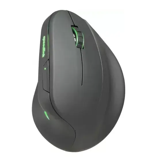 Mouse Wireless Speedlink Piavo Pro, Vertical Ergonomic, Optic, 3200 DPI (Negru)