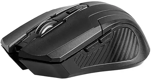 Mouse Wireless Tracer Fairy Black RF Nano (Negru)