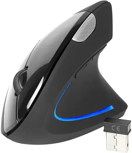 Mouse Wireless Tracer Flipper Nano RF (Negru)
