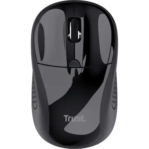 Mouse Wireless Trust Basics, 1600 dpi, USB, Negru