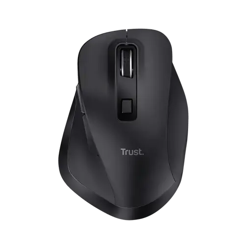 Mouse Wireless Trust Fyda Rechargeable, 2400 dpi, USB (Negru)