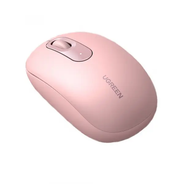 Mouse Wireless UGREEN MU105, 2400DPI, Roz