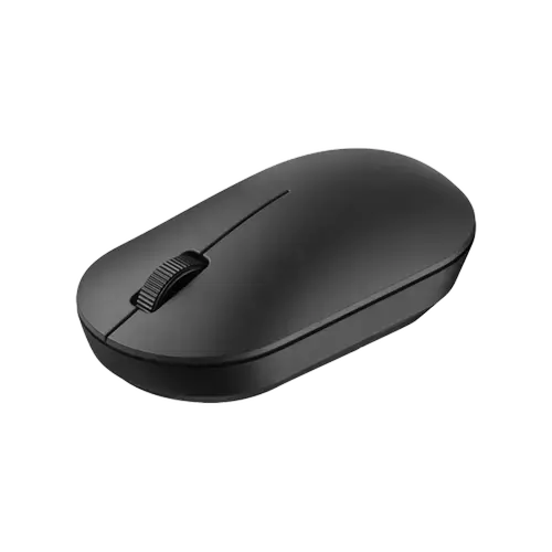 Mouse Xiaomi Wireless Lite 2, 2.4GHz, 1000 dpi, Clic silentios (Negru)