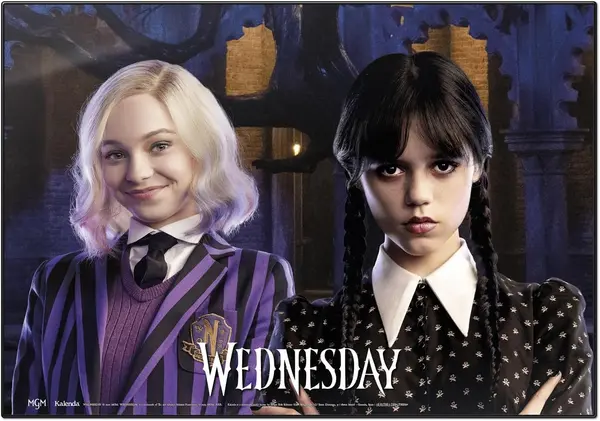 Mousepad Erik Television: Wednesday - Wednesday and Enid