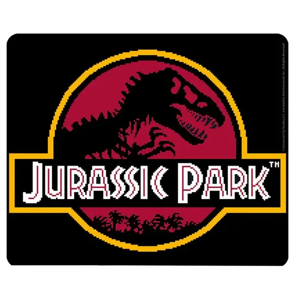 Mousepad Flexibil Jurassic Park - Pixel Logo