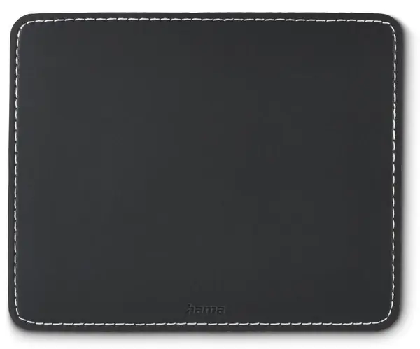 Mousepad Hama – aspect piele, negru