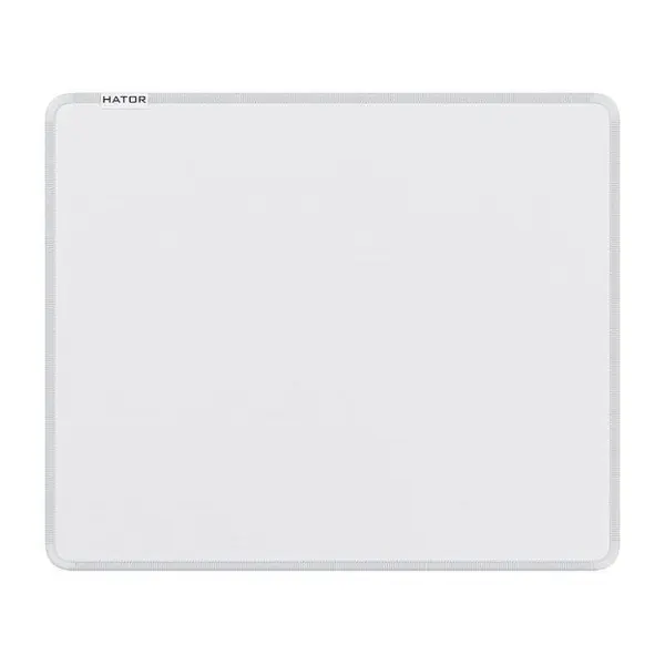 Mousepad Hator Tonn Evo M, material cauciuc, 360 х 300 х 4 mm, alb
