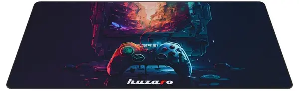Mousepad Huzaro - Gaming 4.0, XL, moale, negru