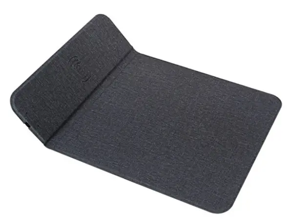 Mousepad pliabil cu incarcare wireless ergonomic 2000mA NEGRU