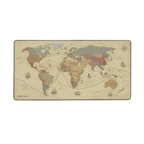 Mouspead Natec Discoveries Maxi, cauciuc+textil, 800 x 400 x 3mm, multicolor