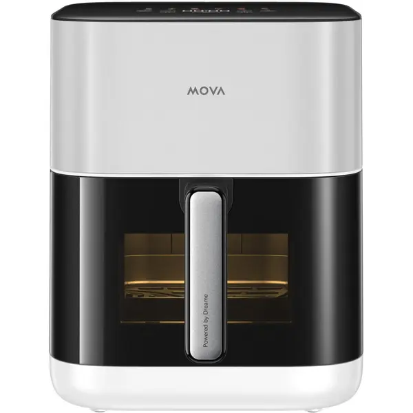 MOVA Friteuza cu aer, MOVA, AeroChef FD10 Pro, 1800 W, 6L, Metal, LED, 11 Moduri, Alb