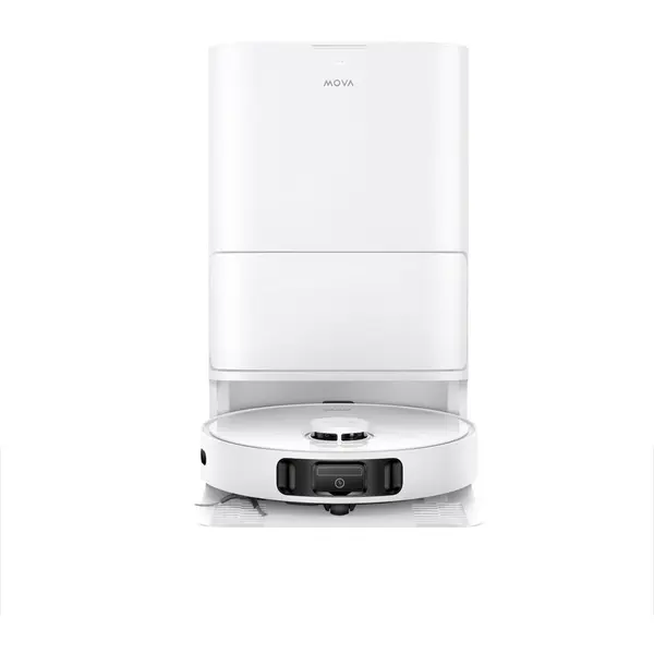 MOVA Robot aspirator si mop MOVA E30 Ultra, 7000Pa, Auto-curatare, Perii anti-incurcare, Statie inteligenta, Alb