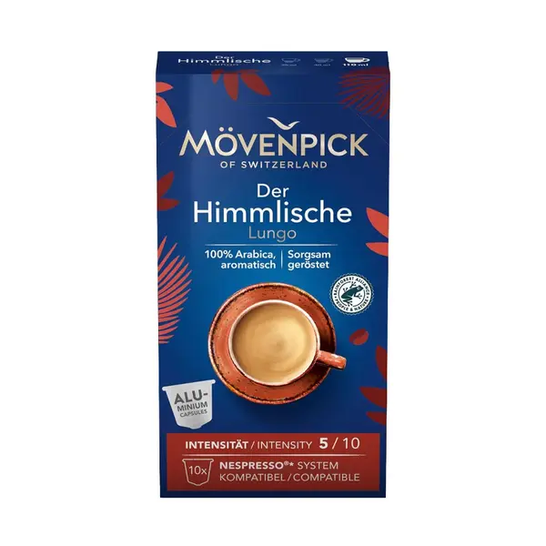 Movenpick Der Himmlische Lungo compatibile Nespresso 10 capsule