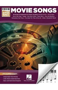 Movie Songs - Super Easy Songbook - Hal Leonard Corp
