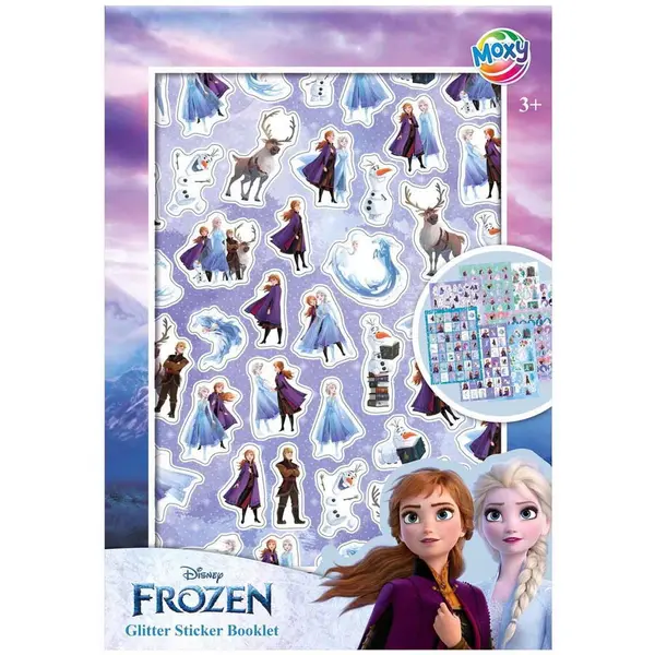 Moxy Abtibilduri cu sclipici - Frozen