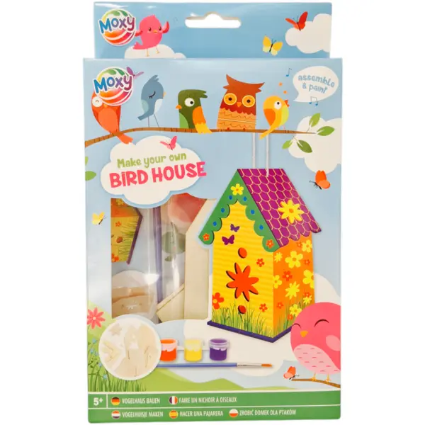 Moxy Mini casuta pasarilor cu floricele